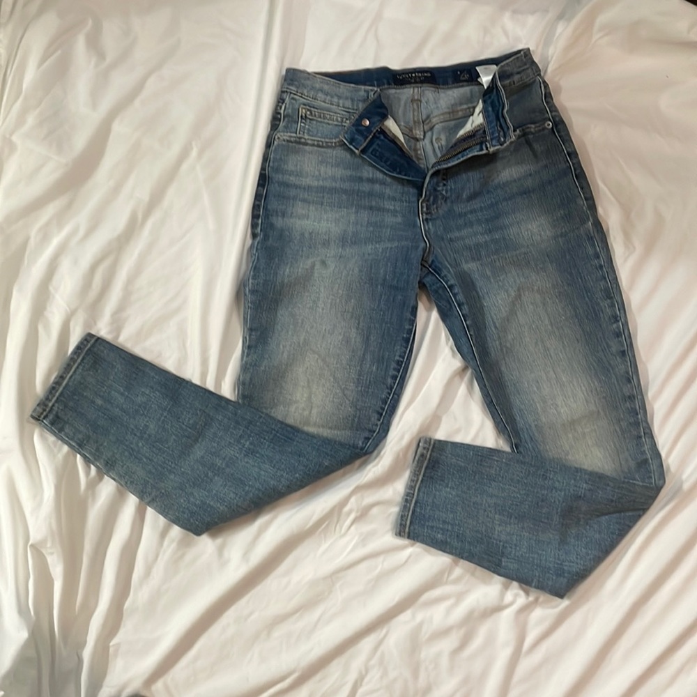 Lucky brand jeans, Bridgette, high rise skinny. 8/29 NWOT